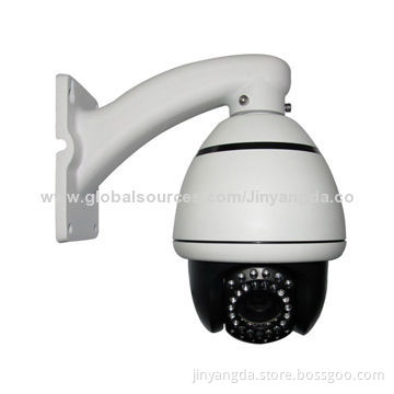 CMOS 4-inch metal case waterproof IP66 IR speed dome camera, 1000TVL